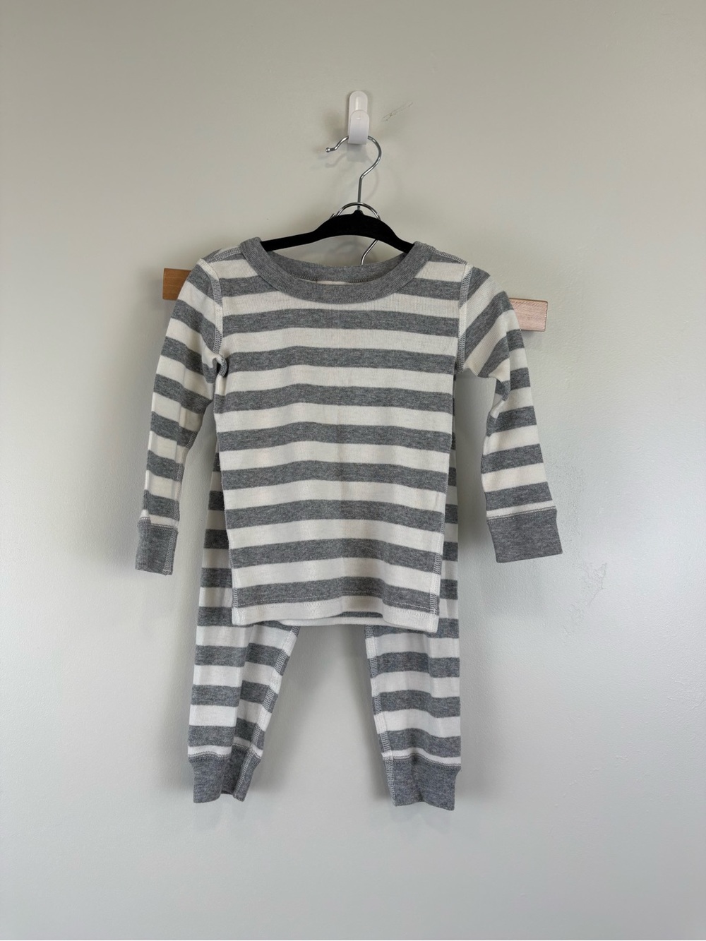 Hanna Andersson Size 80 US 18-24 months Long John Pajama Set 33175 Unisex